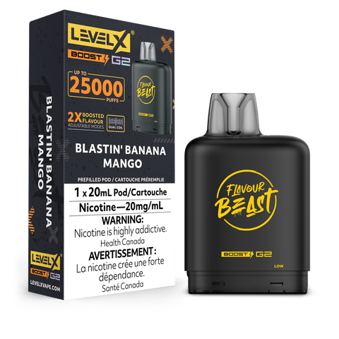 Level X Flavour Beast Boost - Blastin' Banana Mango