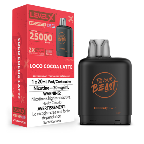 Level X Flavour Beast Boost - Loco Cocoa Latte