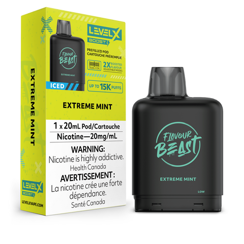 Level X Flavour Beast Boost - Extreme Mint Iced
