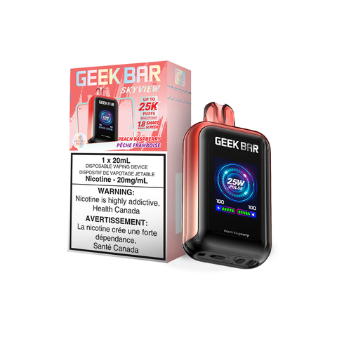 GEEK BAR SKYVIEW - Peach Raspberry