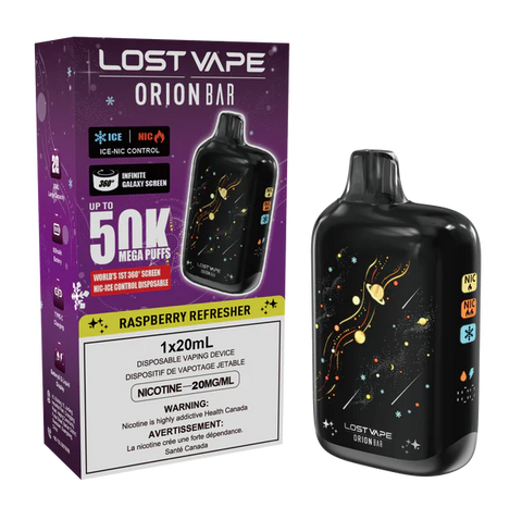 Lost Vape Orion Bar 50K - Raspberry Refresher