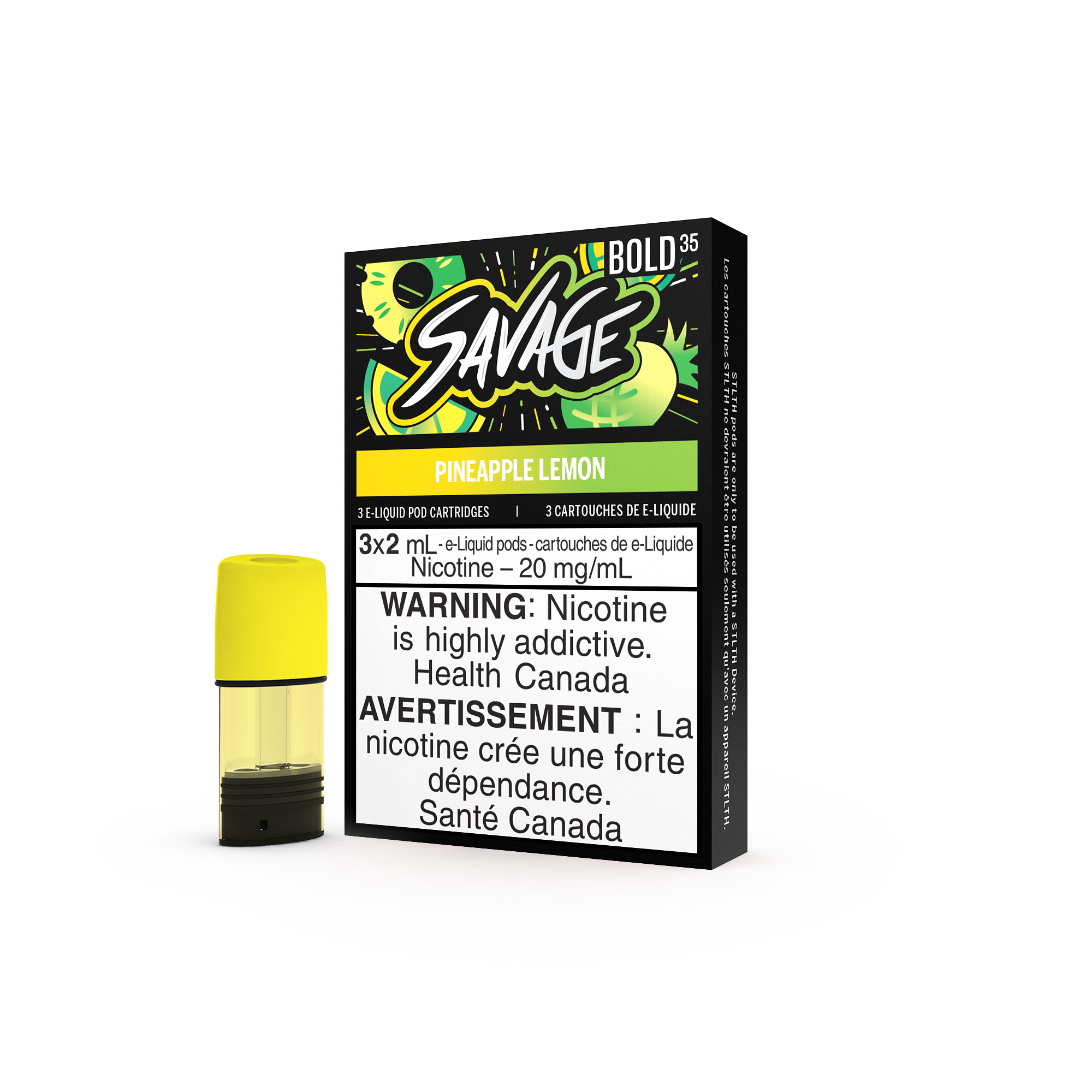 STLTH Pods - Pineapple Lemon by Savage