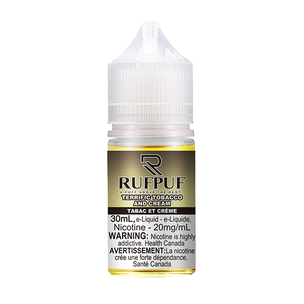 RUFPUF E-Liquids - Terrific Tobacco And Cream