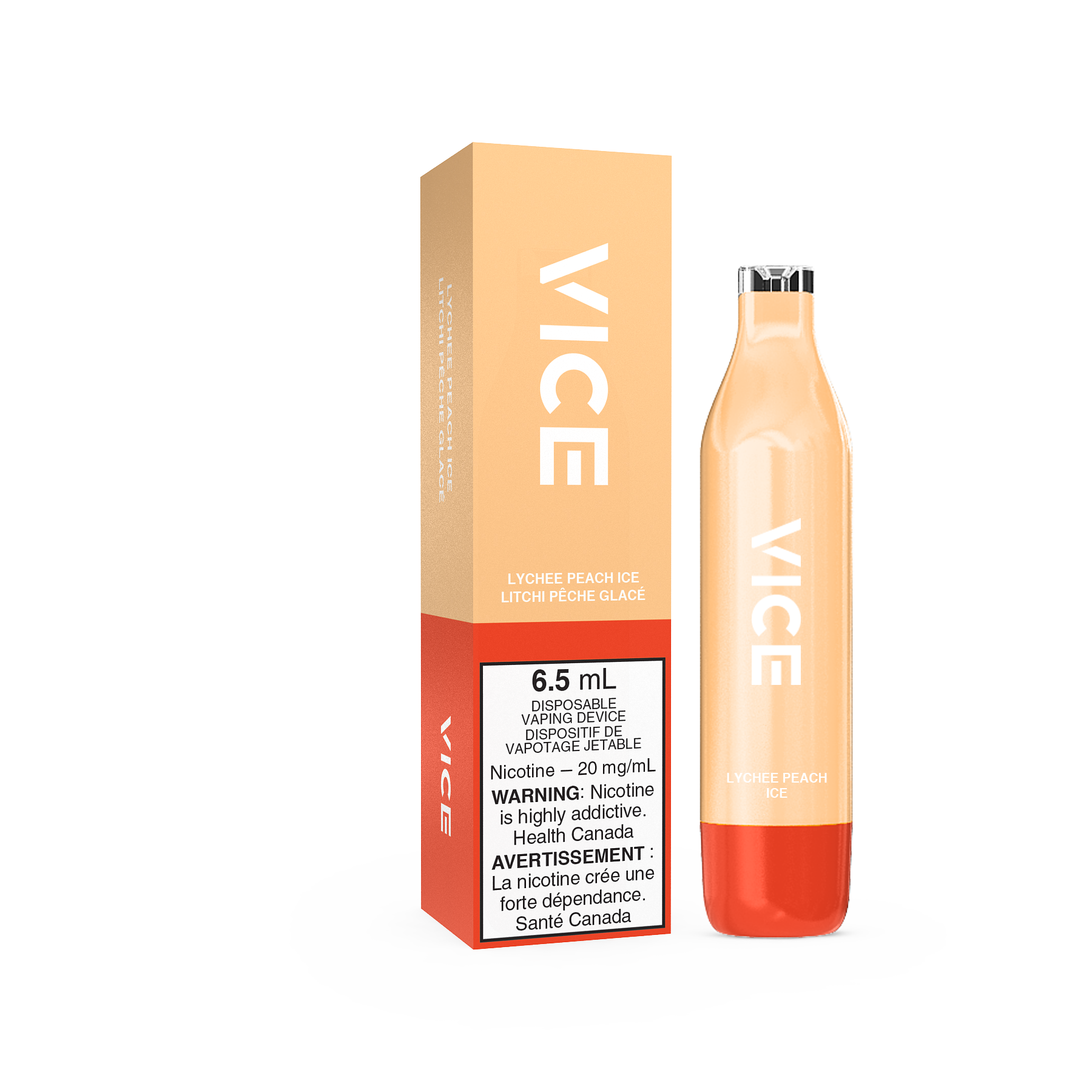 VICE 2500 DISPOSABLE - LYCHEE PEACH ICE